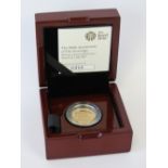 A mint and uncirculated 22ct gold '200th Anniversary' full sovereign 2017 Elizabeth II,