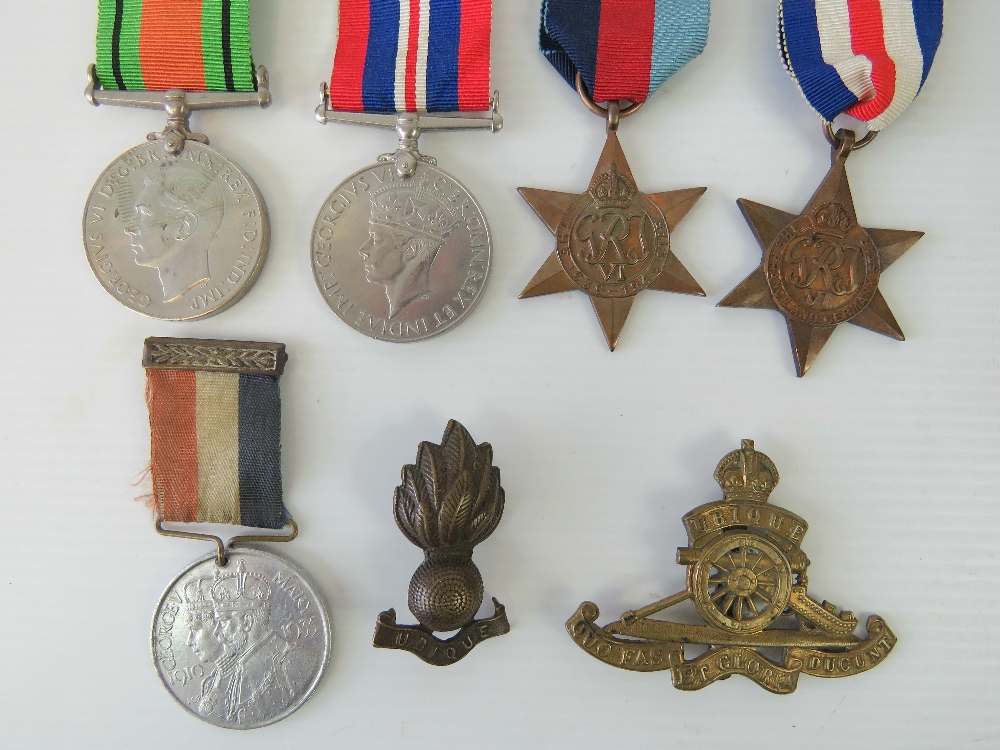 A collection of WWII medals and badges i - Image 2 of 3