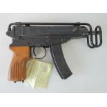 A deactivated Skorpion V261 SMG with mov