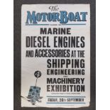 The Motor Boat, an advertising poster fo