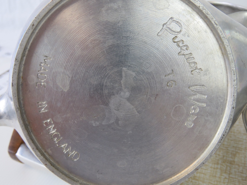 A vintage Picquot Ware Magnailium tea se - Image 2 of 2