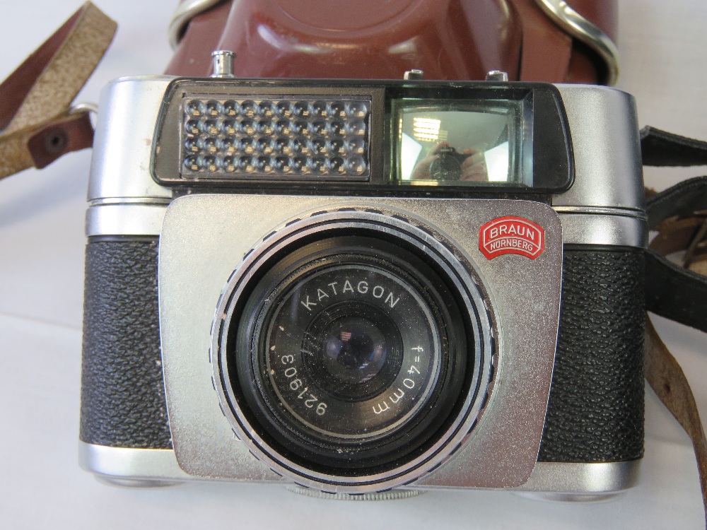 Camera; a Braun Nurnberg Paxette electro - Image 4 of 4