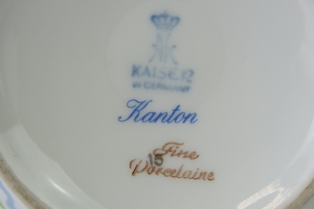 A Kaiser Kanton double gourd porcelain v - Image 2 of 2