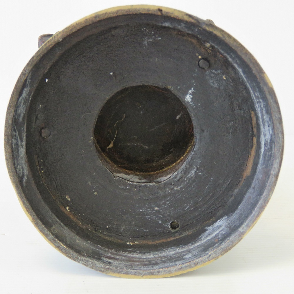 A 19th century Oriental censer on integr - Image 4 of 4