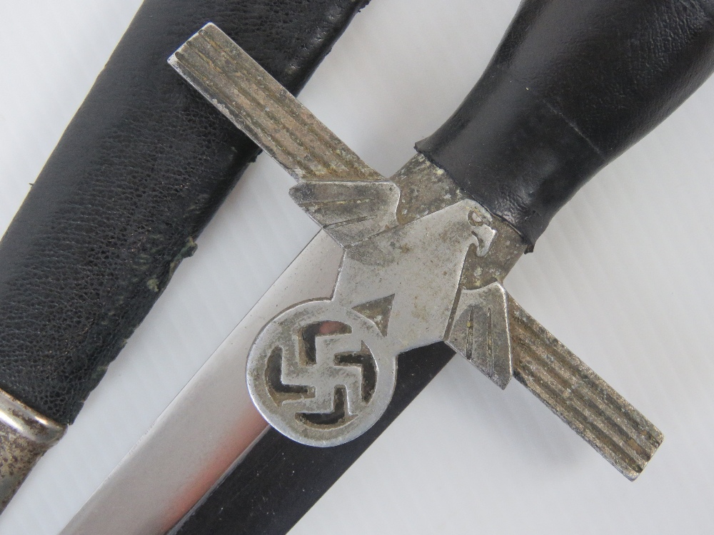 A rare German RLB 2nd Pattern Officers Dagger by Paul Wayesberg (Solingen), 38.5cm in length. - Image 4 of 4