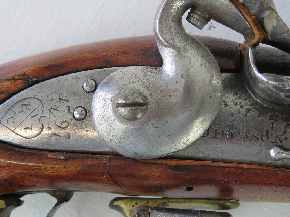 A British Army muzzle loading smooth bore Land Pattern musket commonly known as the Brown Bess, - Image 3 of 3