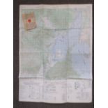 A US map on Vietnam Sheet 6832 No4 sale 1:50,000, measuring 76 x 57cm.