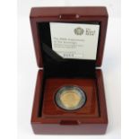 A mint and uncirculated 2017 '200th Anniversary of The Sovereign' 22ct gold full sovereign, 8g,