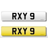 To match above lot. Registration Plate 'RXY 9' on retention. Reduced buyers premium 15.5% + VAT.