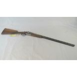 A deactivated (EU Spec) Spanish Laurona double barrel 12 gauge box lock shotgun with 27.