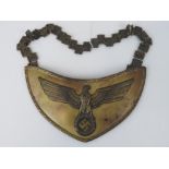 A WWII German Political Leaders gorget h