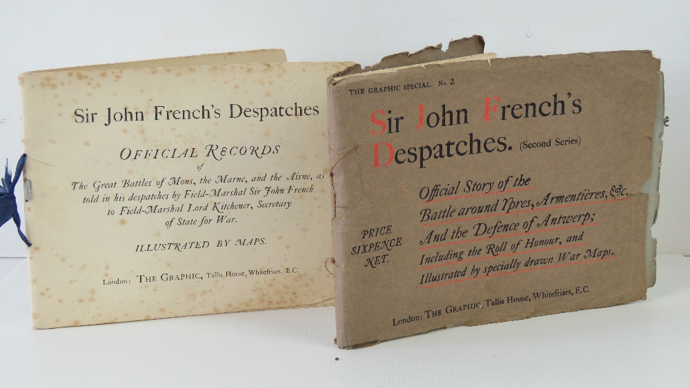 Books; 'Sir John Frenchs Despatches' pri