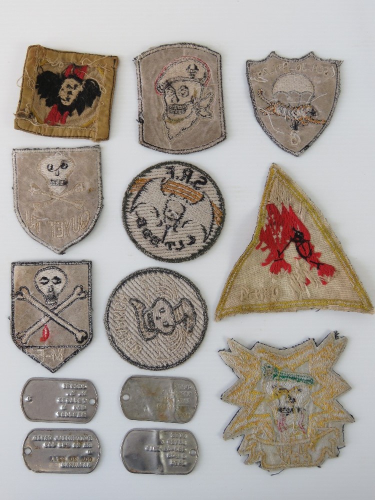 Four Vietnam War dog tags together with - Image 3 of 3