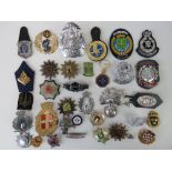 A quantity of assorted Police badges inc