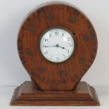 A mantle clock made from the hub of a So