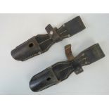 Two WWII German military issue K98 bayon
