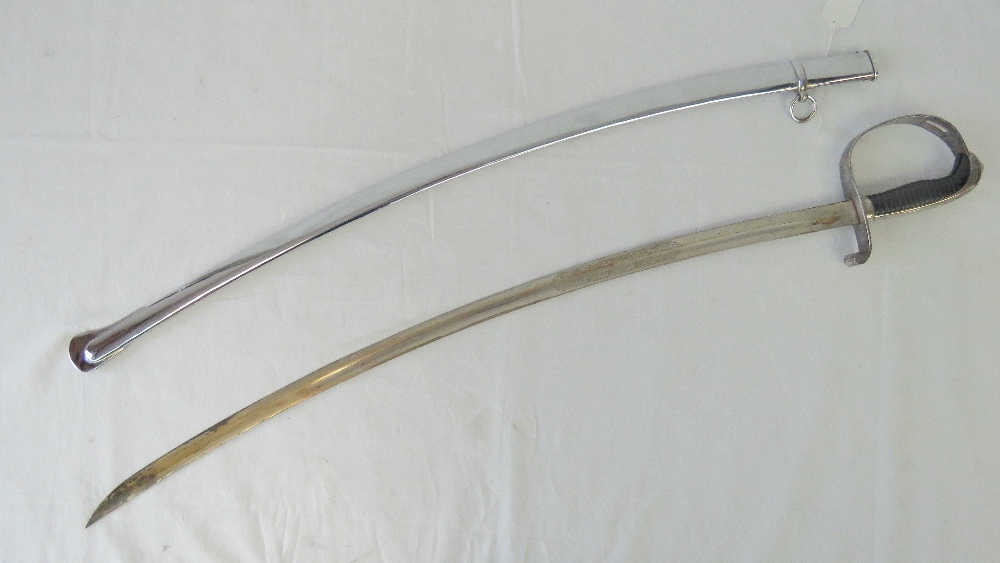A WWI Bavarian Officers Cavalry sword, 8