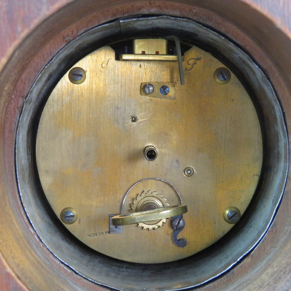 A mantle clock made from the hub of a So - Image 3 of 4