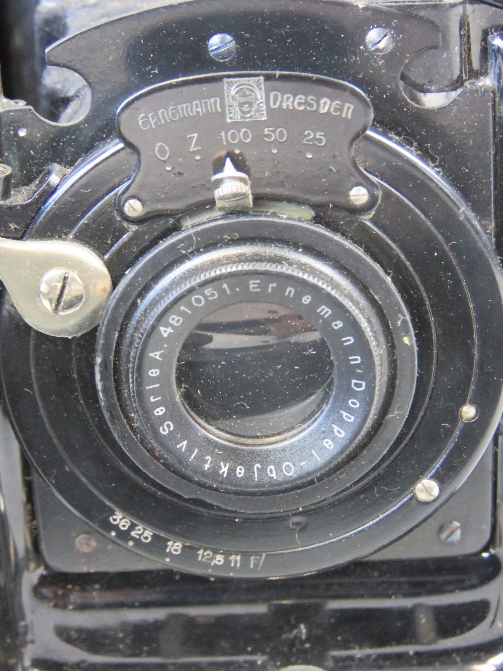 An Ernemann folding plate camera, a Kers - Image 3 of 6