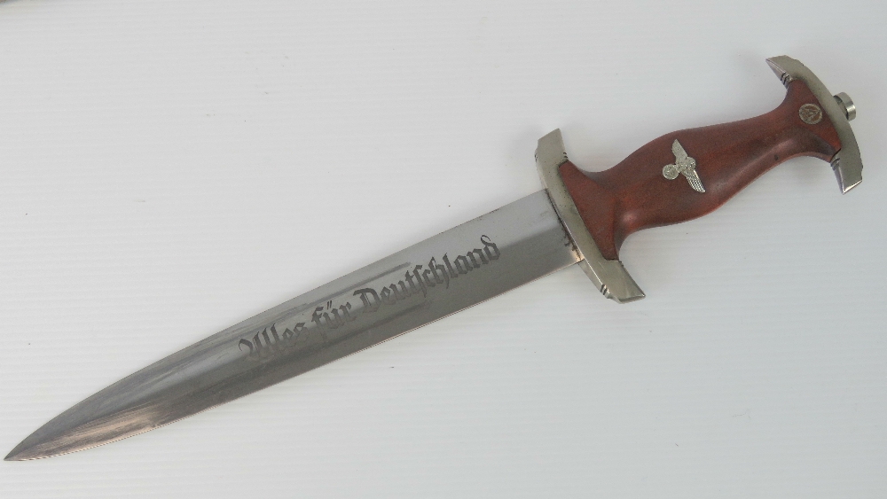 A WWII German SA Officers dagger with fu - Image 2 of 5