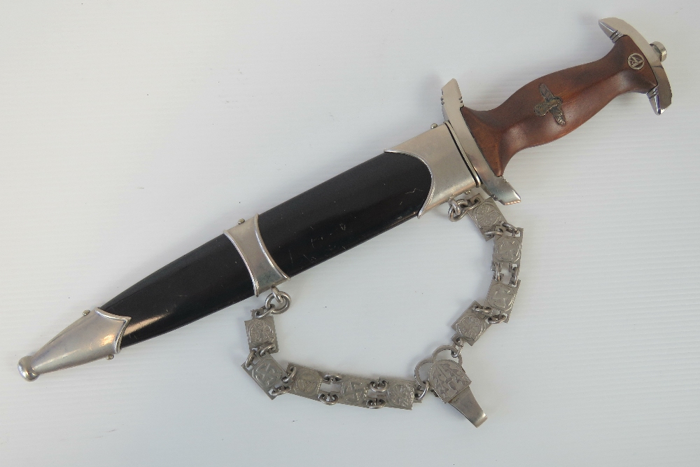 A WWII German NSKK leaders dagger with 2