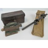 Two British military Vickers gun sights;