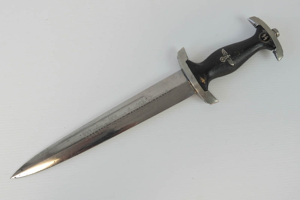A rare WWII Norwegian SS Officers dagger - Image 6 of 8