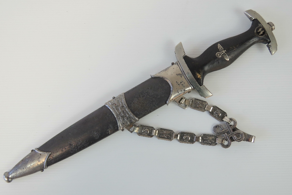 A rare WWII Norwegian SS Officers dagger