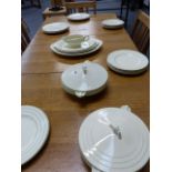 AN ART DECO GRINDLEY PART DINNER SERVICE.