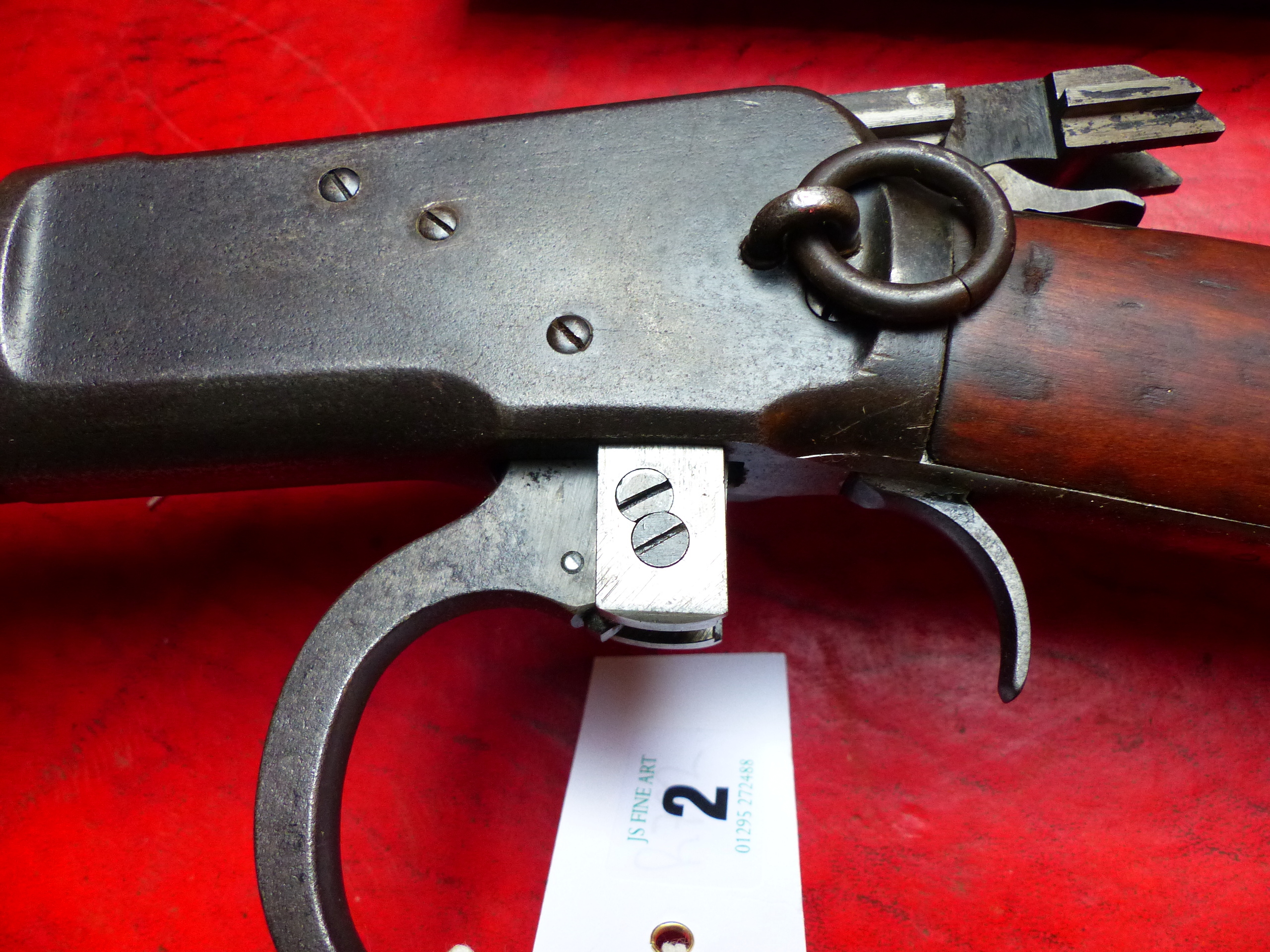 RIFLE. WINCHESTER LEVER ACTION MODEL 92. .44WCF. SERIAL NUMBER 771152 ( ST NO 3328 - Bild 13 aus 17