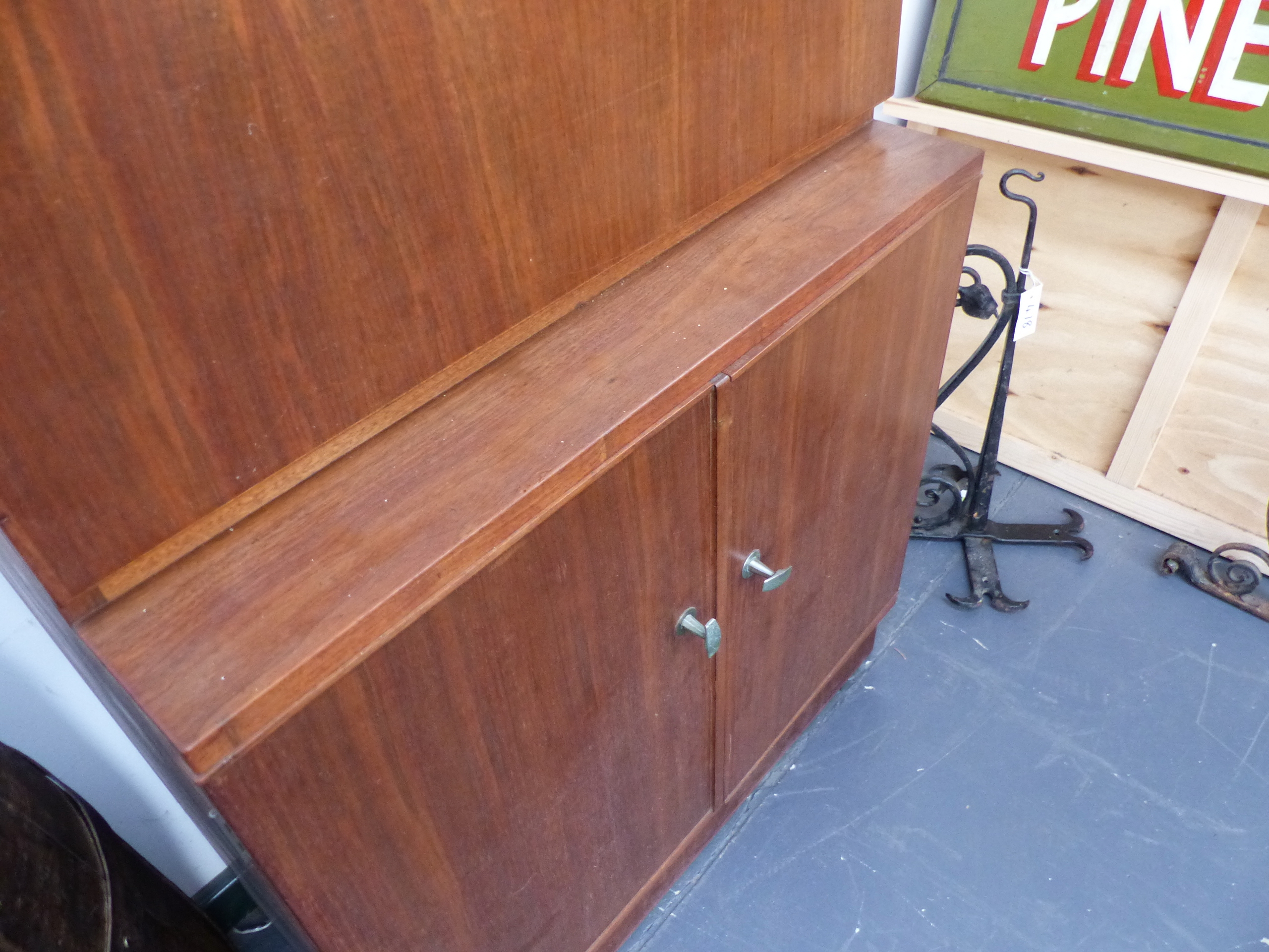 A GORDON RUSSELL TEAK BUREAU. - Image 12 of 22