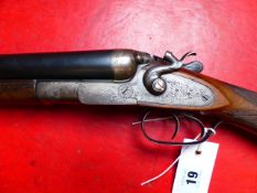 SHOTGUN. UNNAMED. SIDELOCK HAMMER 12G. SERIAL NUMBER 26317/5684/ (ST.NO.3286)