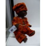 A GERMAN ARMAND MARSEILLE 351/3 1/2K BLACK DOLL