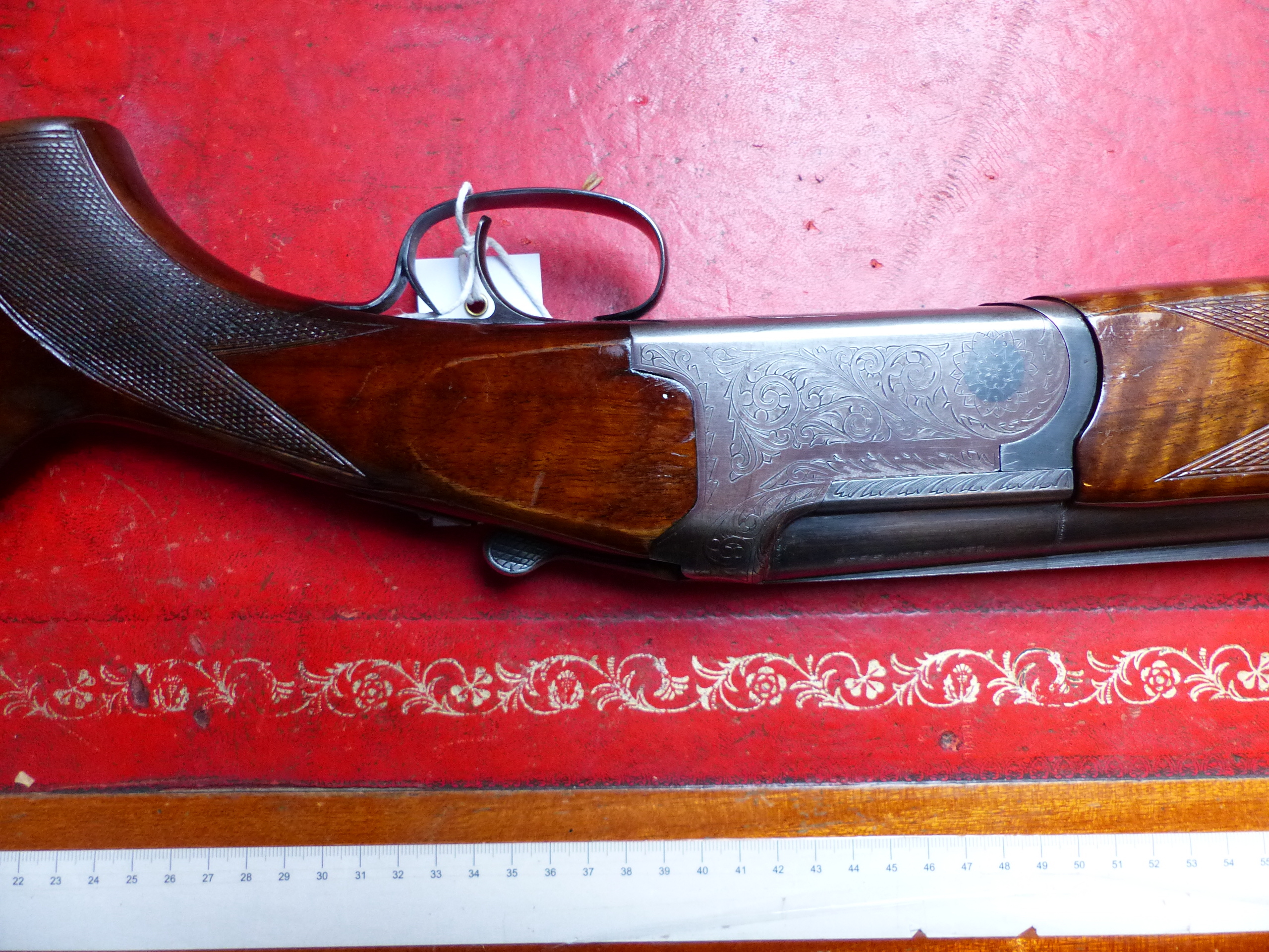 SHOTGUN. IBARGUN -EIBAR. 12G O/U BLNE SERIAL NUMBER 64625 (ST NO 3323) - Image 11 of 11