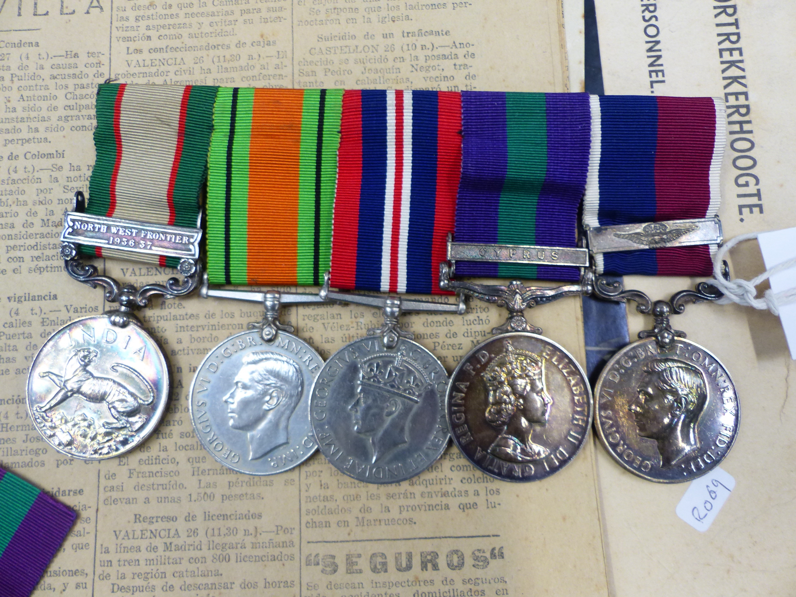 AN RAF MEDAL GROUP TO FL. SGT. J.F. STONE (565206) TO INCLUDE 39-45 DEFENCE AND WAR MEDALS ,