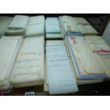 A COLLECTION OF VINTAGE LEGAL DOCUMENTS MAINLY PERTAINING TO HITCHMAN & Co., BREWERS, HOOK NORTON,