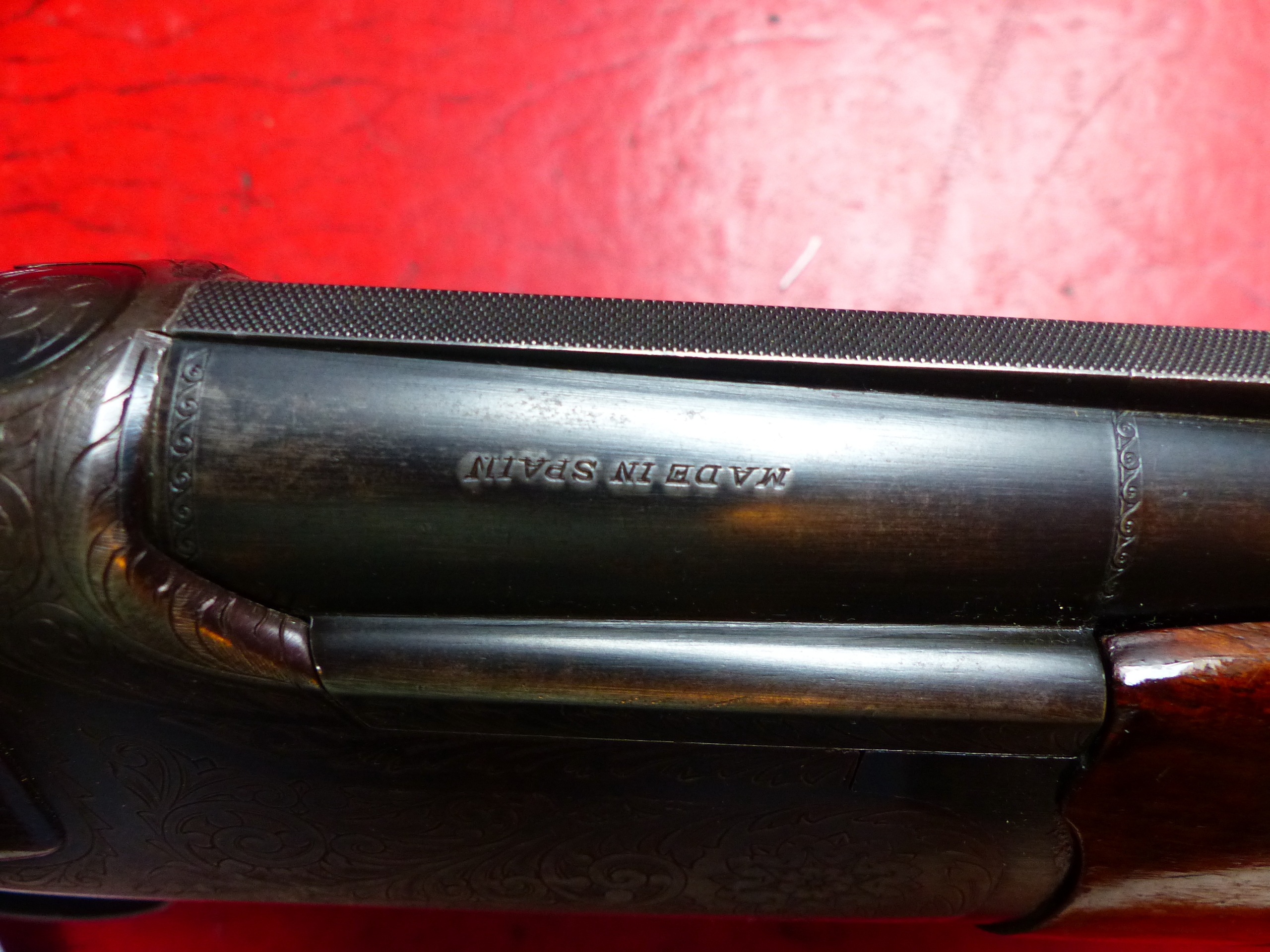 SHOTGUN. IBARGUN -EIBAR. 12G O/U BLNE SERIAL NUMBER 64625 (ST NO 3323) - Image 9 of 11