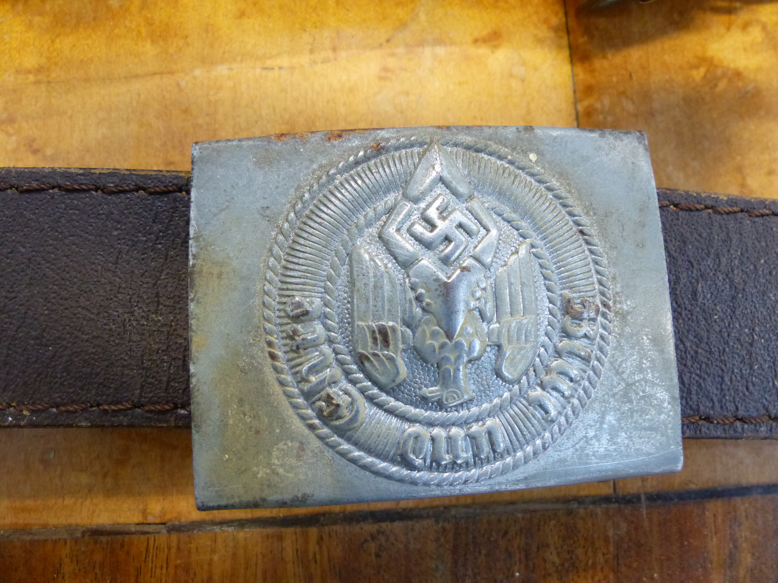 SIX GERMAN NAZI PERIOD MILITARY BELT BUCKLES. - Bild 5 aus 18