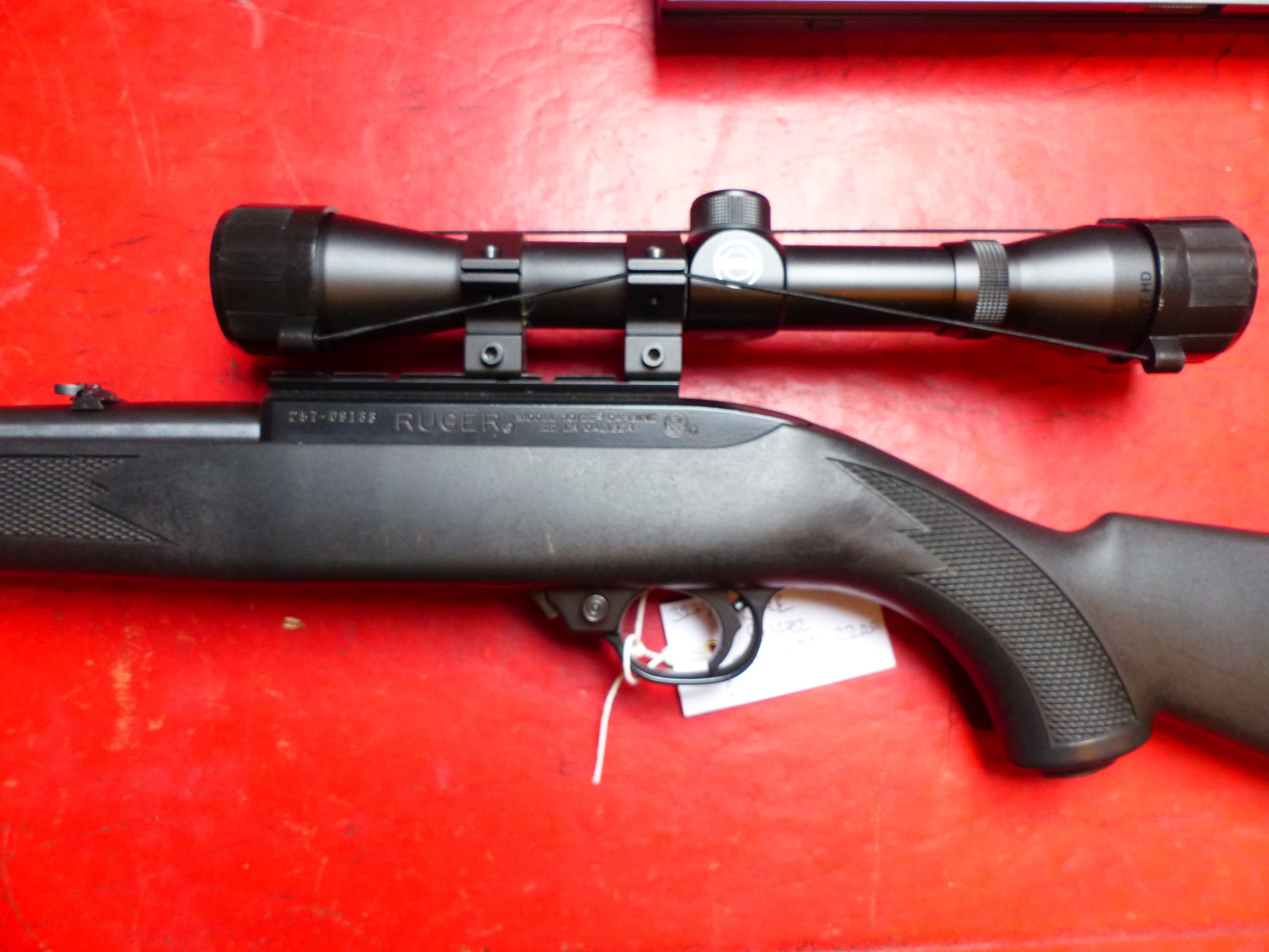 RIFLE. RUGER MODEL 10/22 .22LR SEMI-AUTOMATIC. SERIAL NUMBER 25709133. (ST.NO.3277 - Bild 8 aus 12