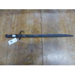 A P1907 PATTERN HOOKED QUILLON BAYONET ( NO SCABBARD)