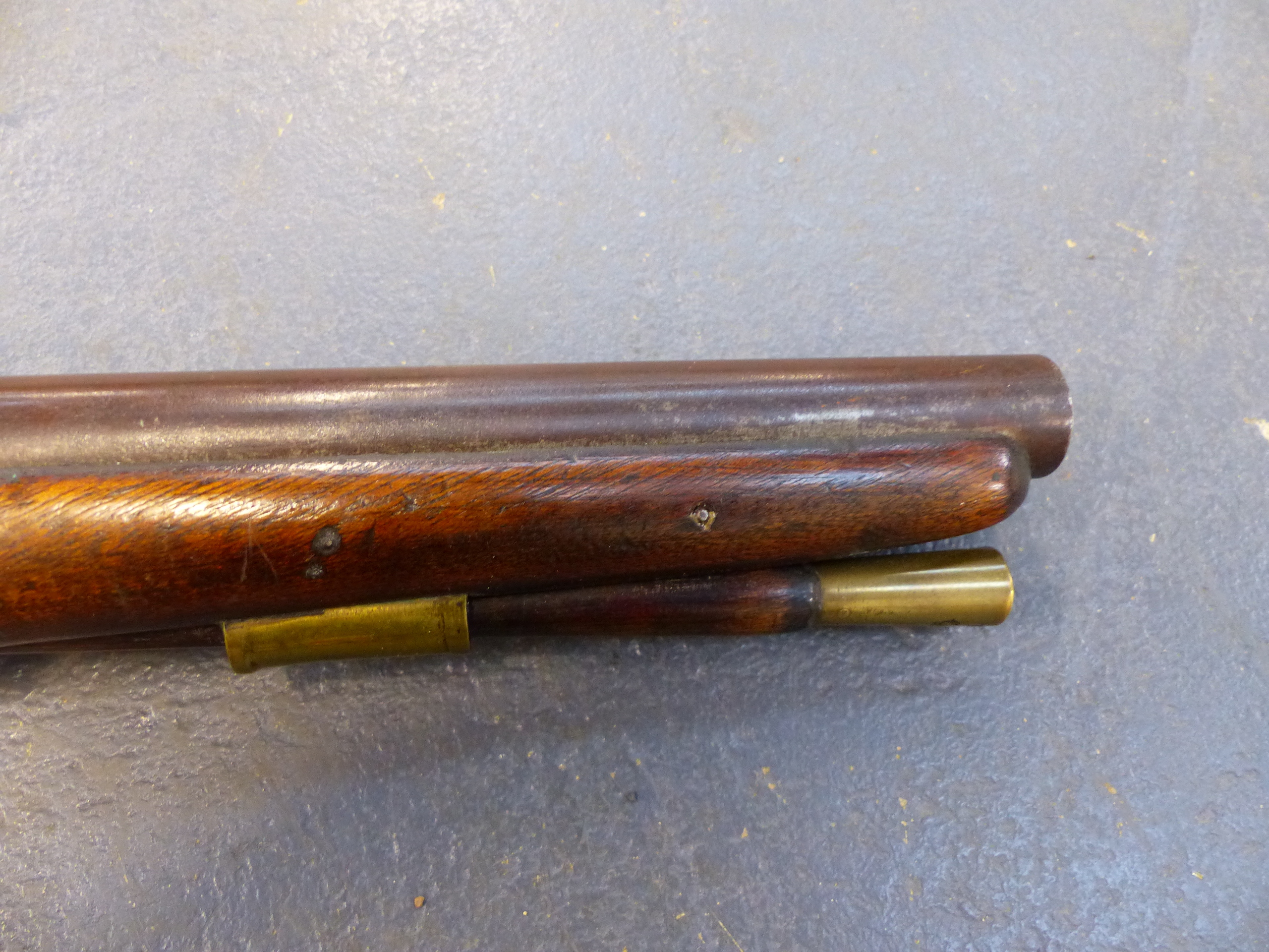 A SEA SERVICE PATTERN FLINTLOCK PISTOL OF INDETERMINATE AGE ( AS SUCH FALLS UNDER SECTION ONE OF THE - Image 10 of 59