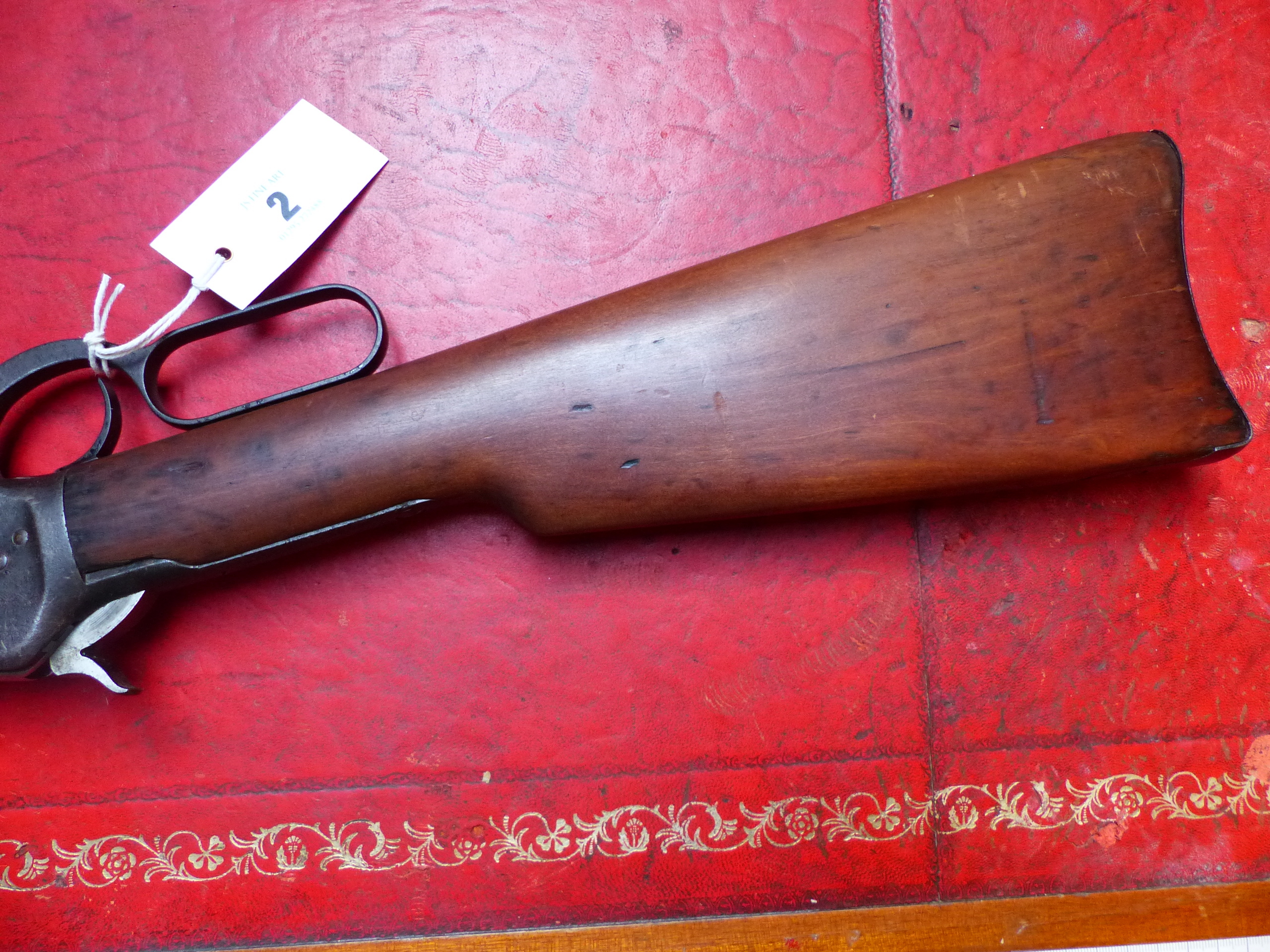 RIFLE. WINCHESTER LEVER ACTION MODEL 92. .44WCF. SERIAL NUMBER 771152 ( ST NO 3328 - Bild 7 aus 17