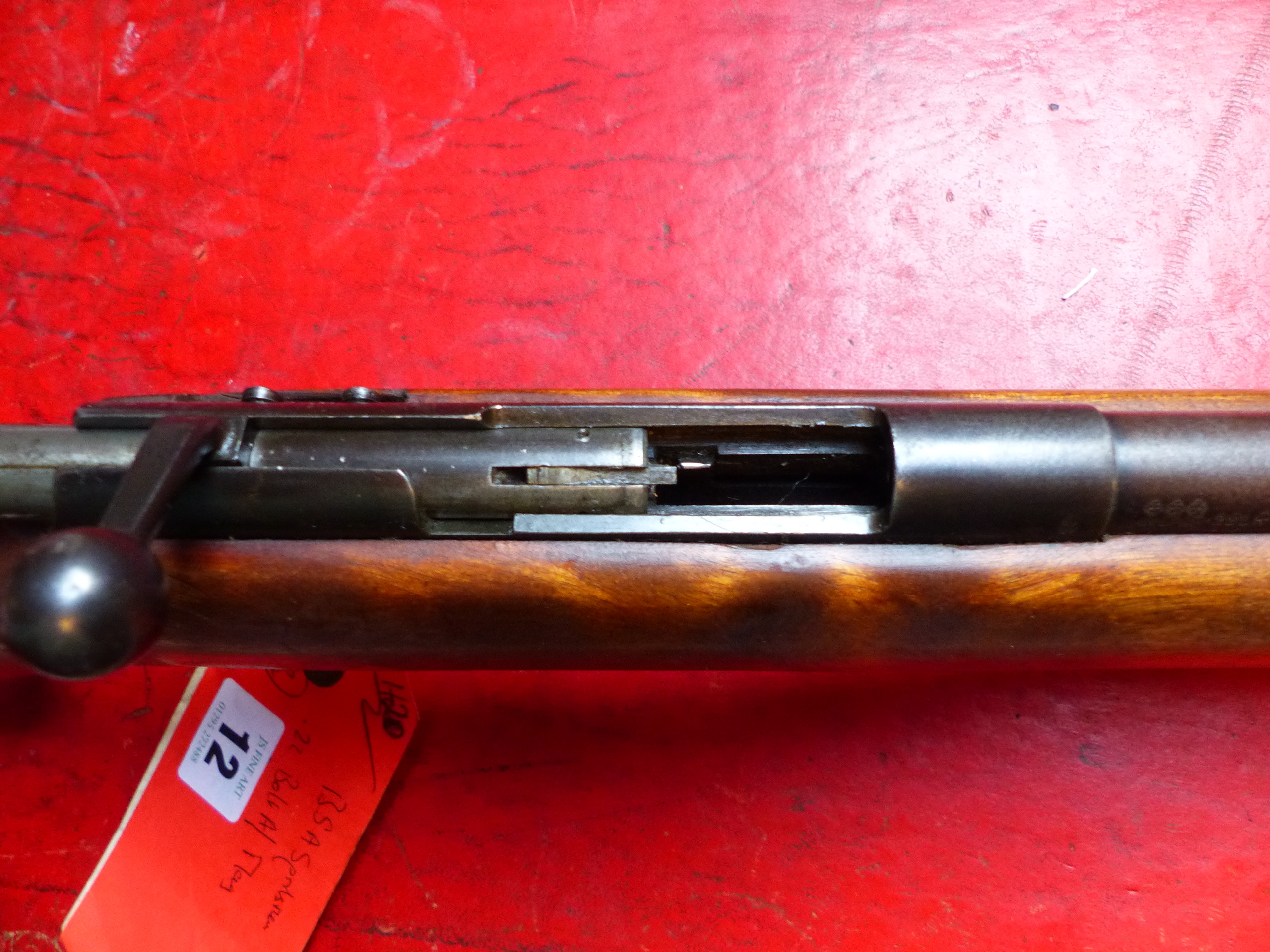 RIFLE BSA .22LR BOLT ACTION SERIAL NUMBER K22062 (ST NO 3318) - Bild 6 aus 12