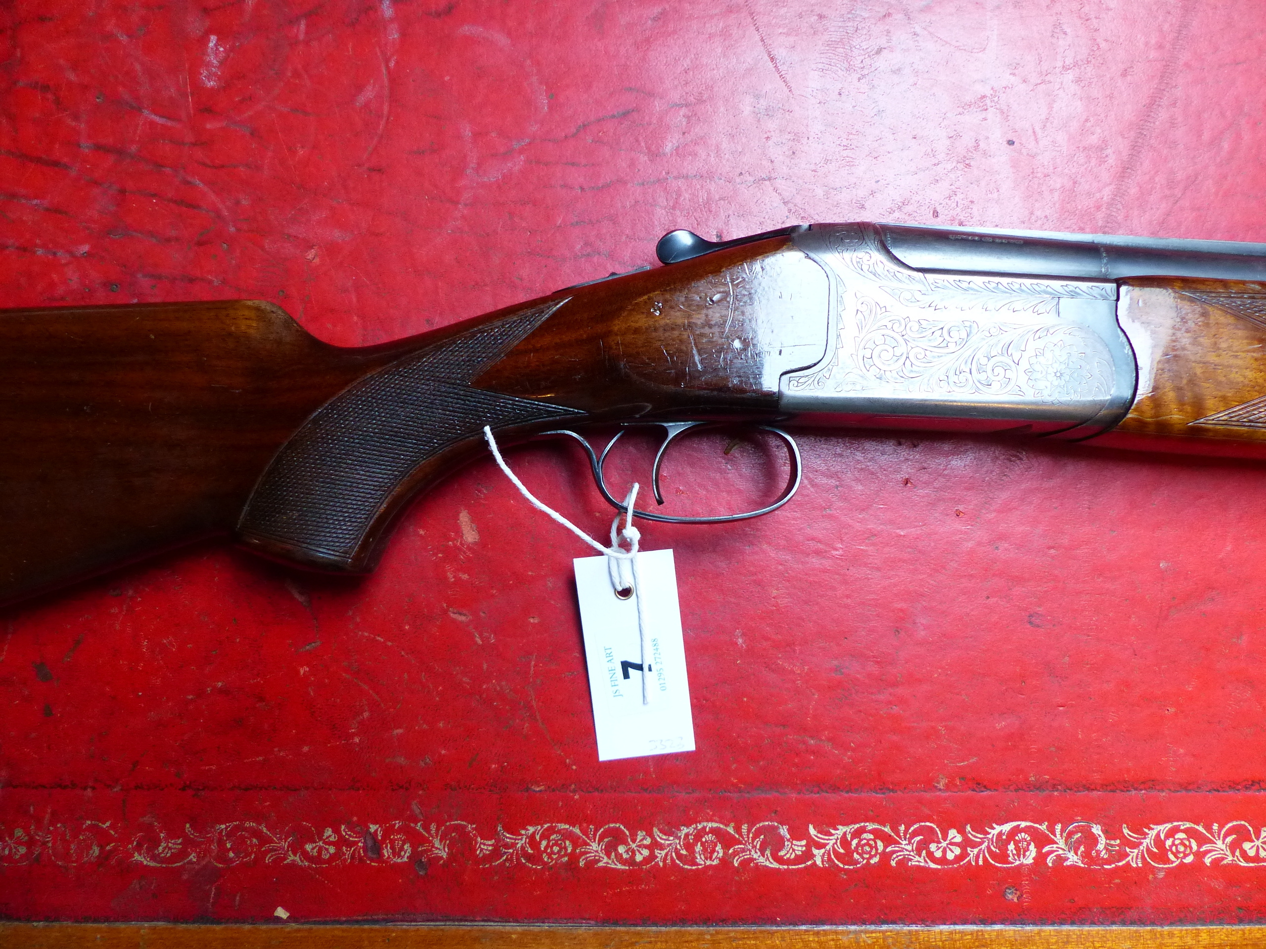 SHOTGUN. IBARGUN -EIBAR. 12G O/U BLNE SERIAL NUMBER 64625 (ST NO 3323) - Image 3 of 11