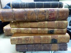 A SMALL GROUP OF ANTIQUARIAN BINDINGS