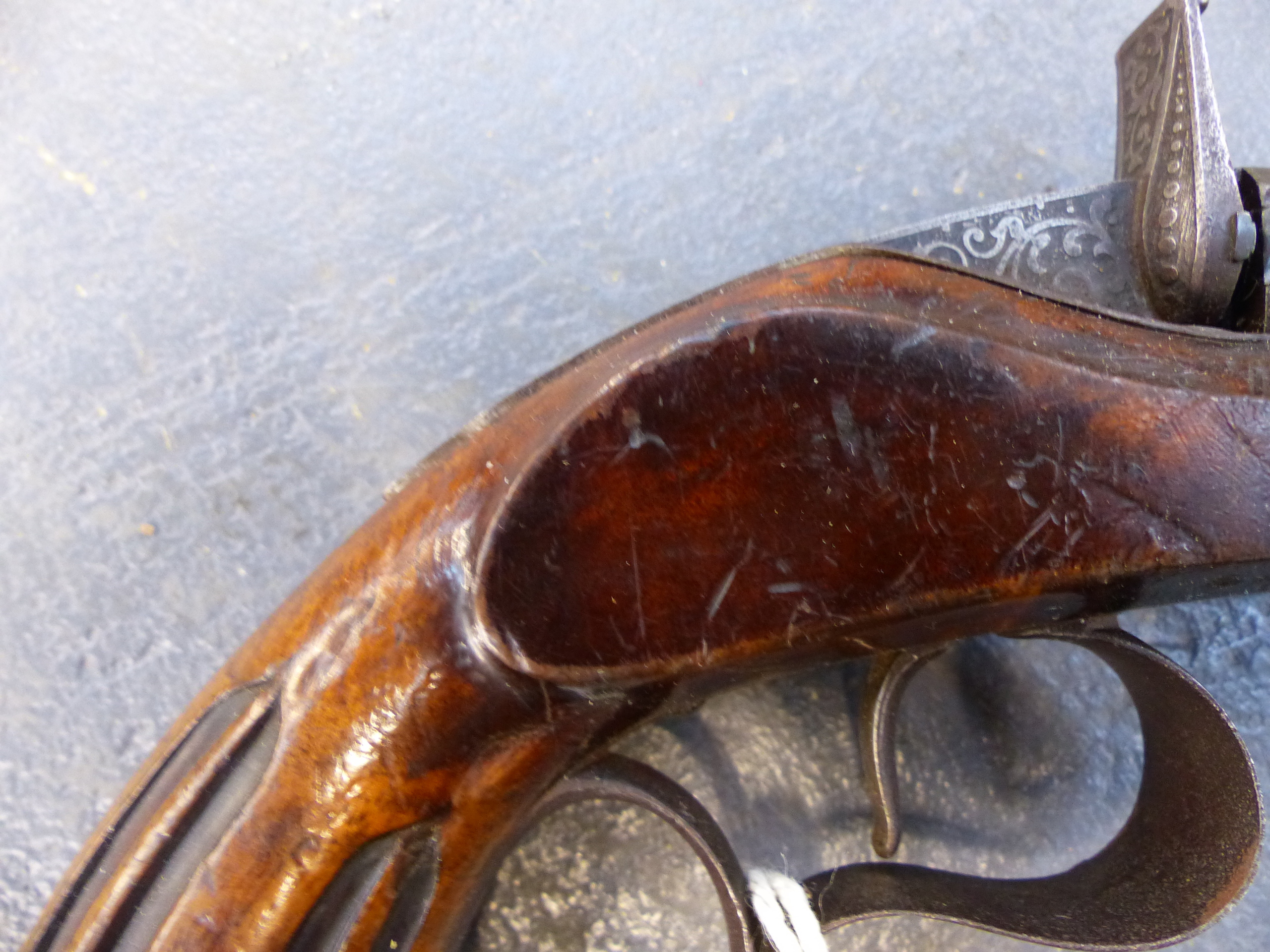 A SEA SERVICE PATTERN FLINTLOCK PISTOL OF INDETERMINATE AGE ( AS SUCH FALLS UNDER SECTION ONE OF THE - Image 36 of 59