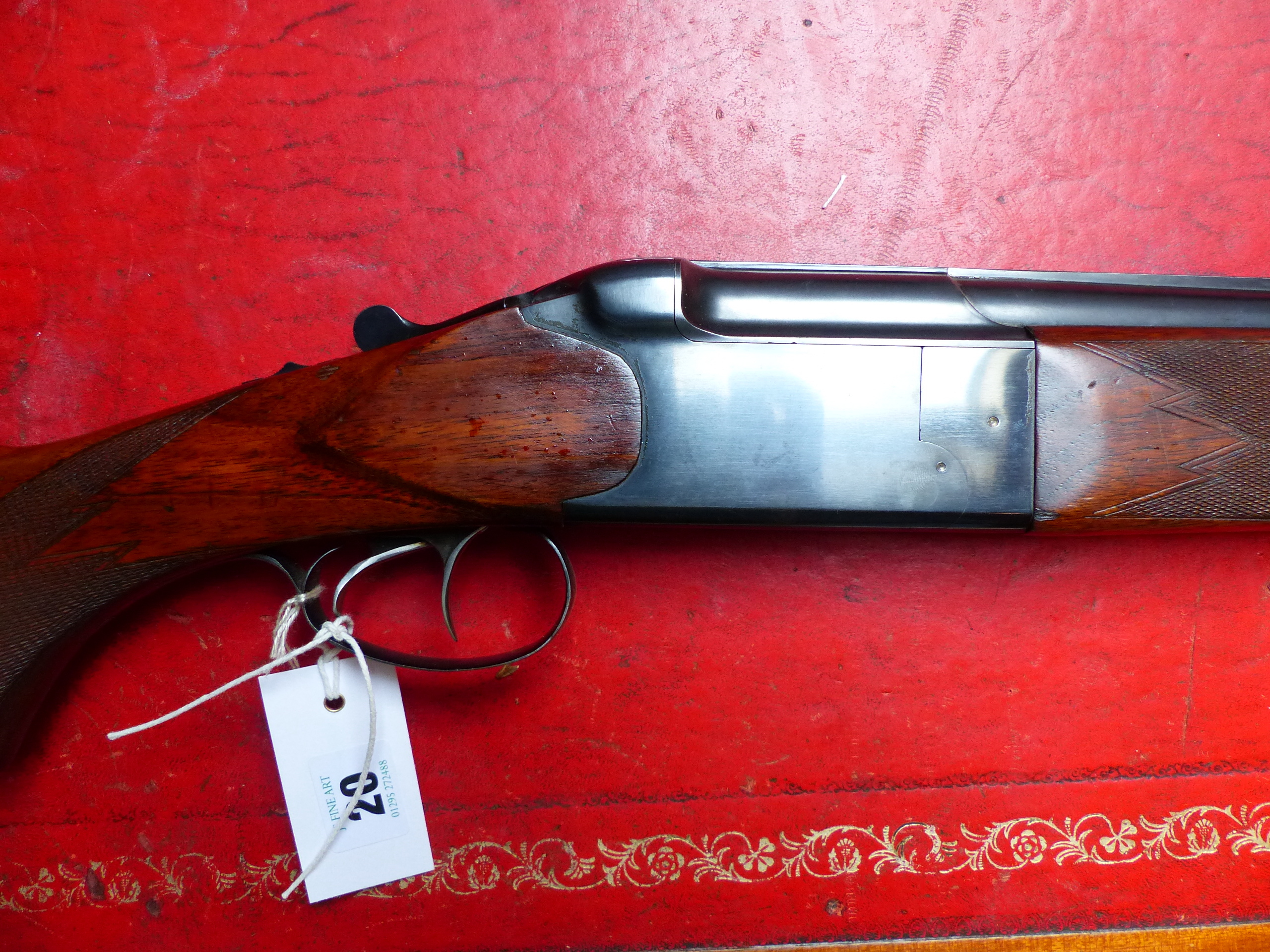 SHOTGUN. CONSUL 12G. O/U BOX LOCK EJECTOR. SERIAL NUMBER A5914. (ST.NO.3285).