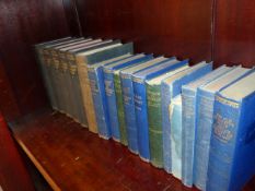 WINSTON CHURCHILL, THE SECOND WORLD WAR. 6 VOLS. TOGETHER WITH DICKENS NOVELS, WOODHOUSE, ELLIOTT