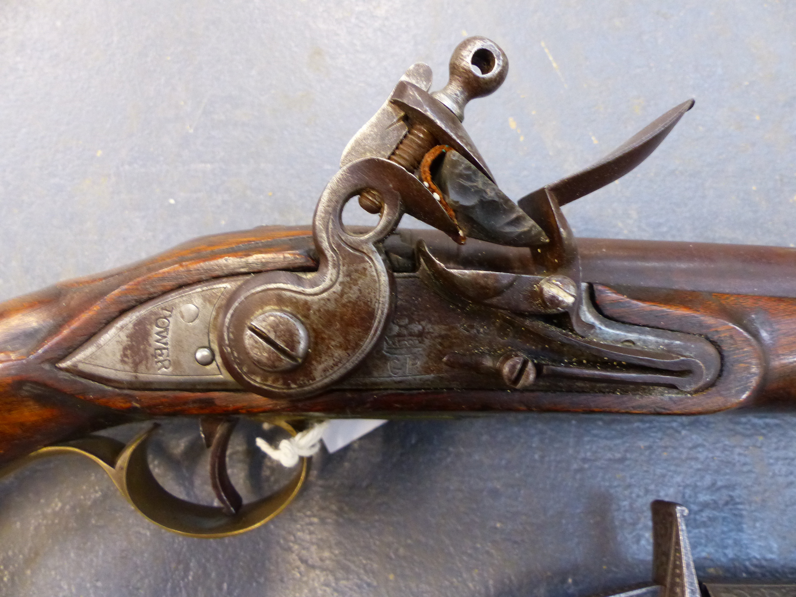 A SEA SERVICE PATTERN FLINTLOCK PISTOL OF INDETERMINATE AGE ( AS SUCH FALLS UNDER SECTION ONE OF THE - Image 6 of 59