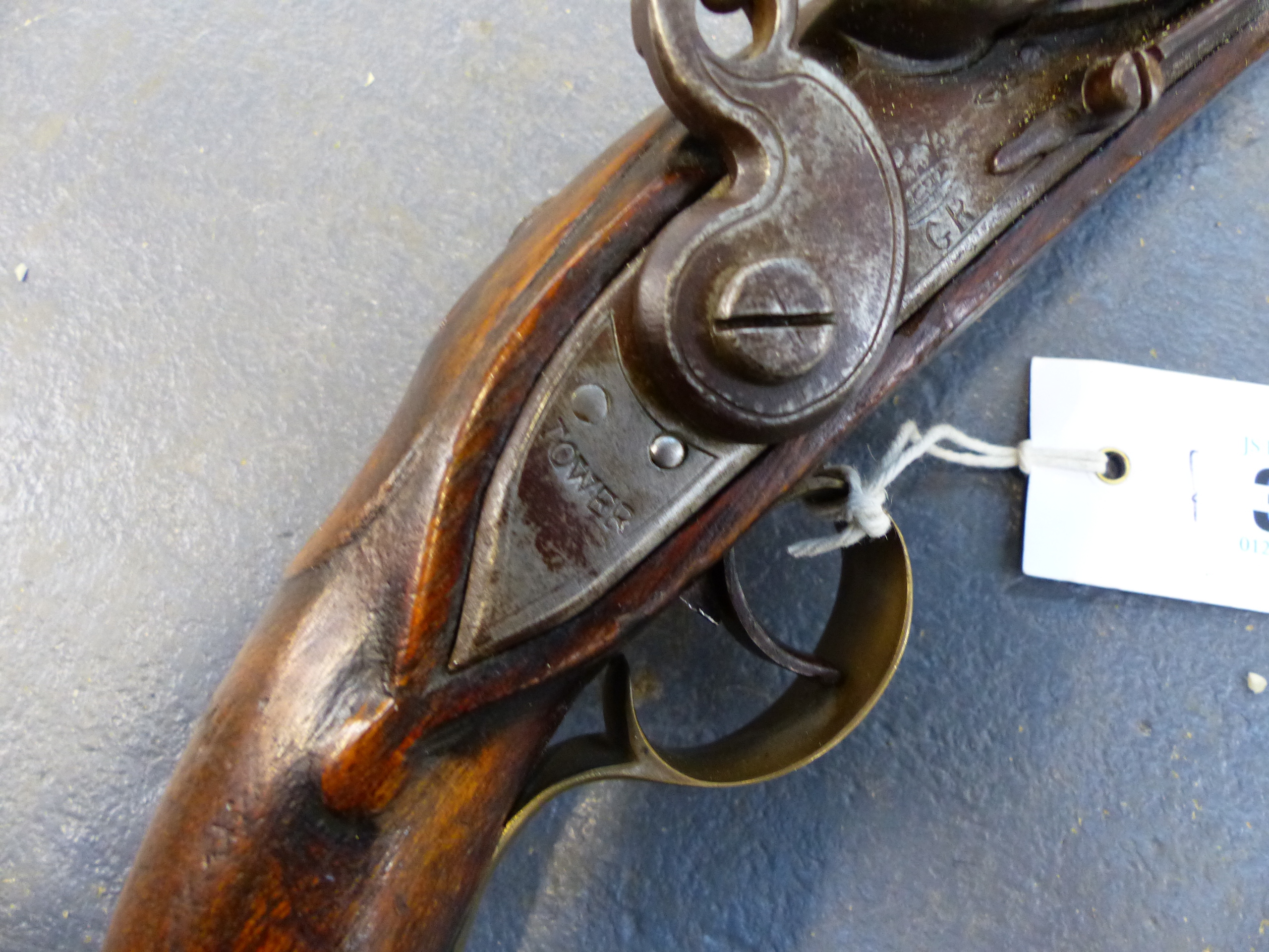 A SEA SERVICE PATTERN FLINTLOCK PISTOL OF INDETERMINATE AGE ( AS SUCH FALLS UNDER SECTION ONE OF THE - Image 27 of 59